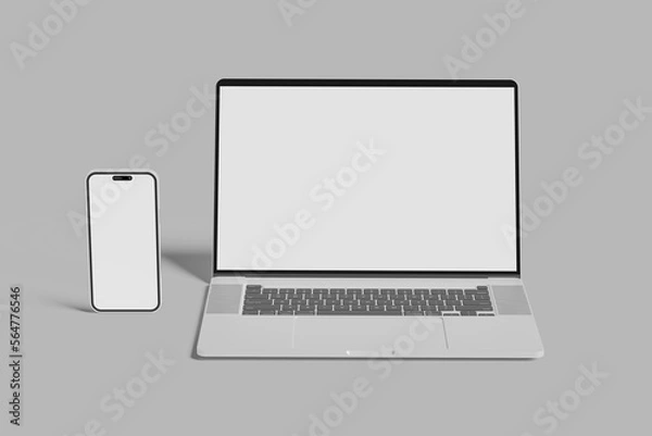 Obraz Macbook & iPhone Mockup