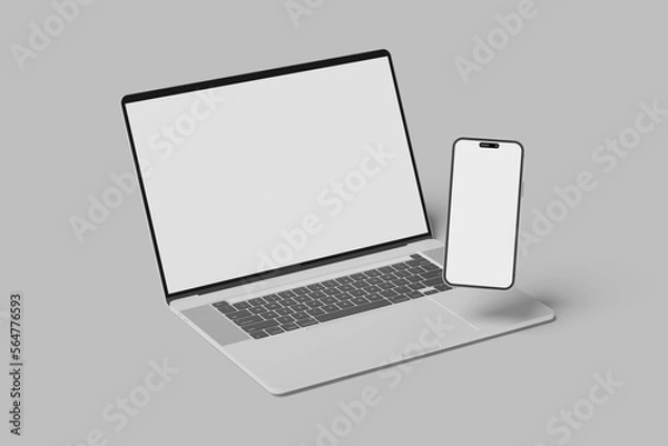 Obraz Macbook & iPhone Mockup