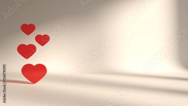 Fototapeta corazones 