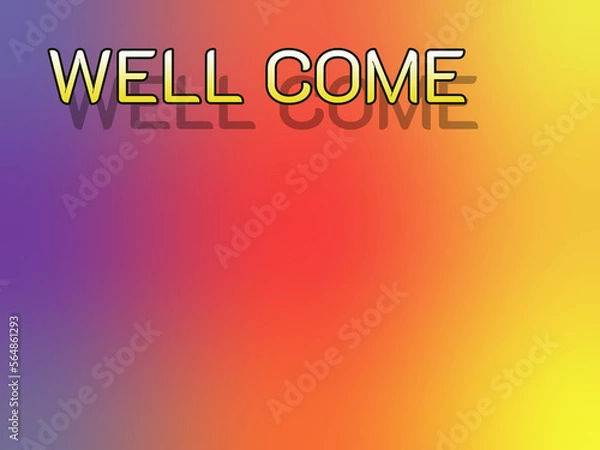 Fototapeta The abstract background illustration contains mixed English words.