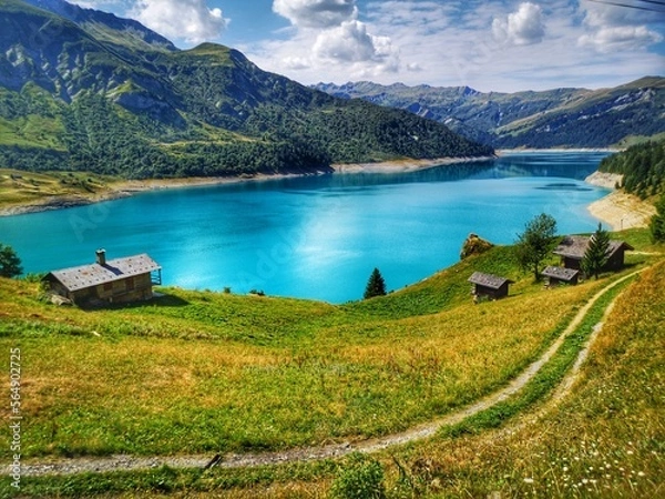 Obraz Lac de roselend -Beaufortain