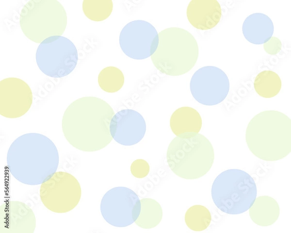 Fototapeta ランダムな水玉模様　背景