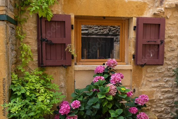 Obraz Val d'Oingt Old House