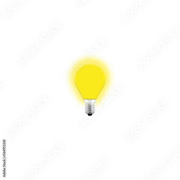 Obraz Light Bulb, idea, glowing bulb