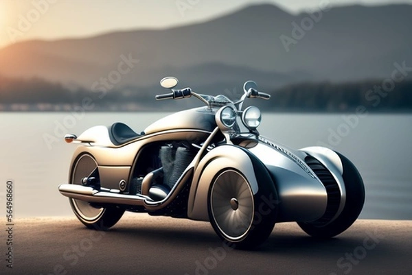 Fototapeta Motorcycle concept