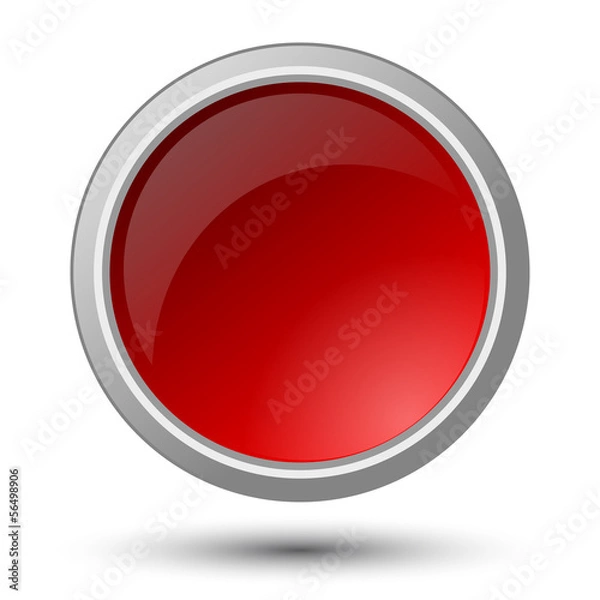 Obraz Red button