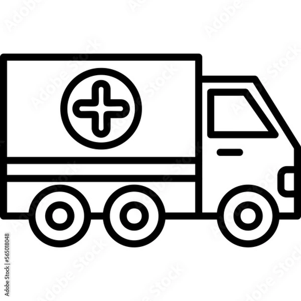 Obraz Medicine delivery Icon