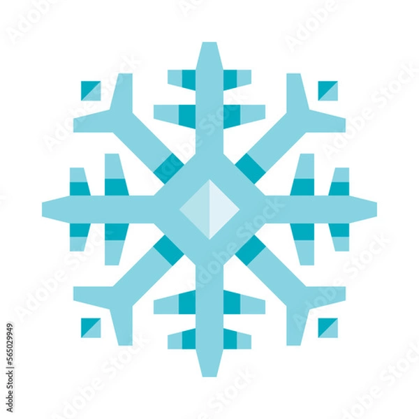 Fototapeta Snowflake