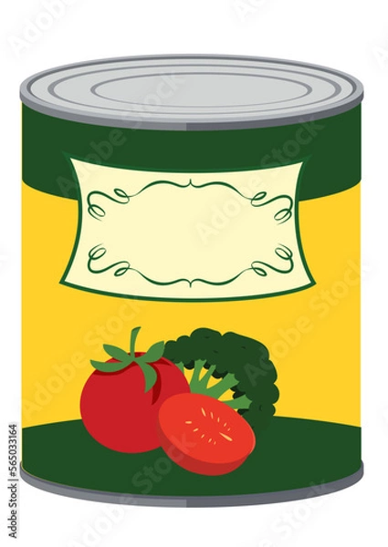 Obraz canned food