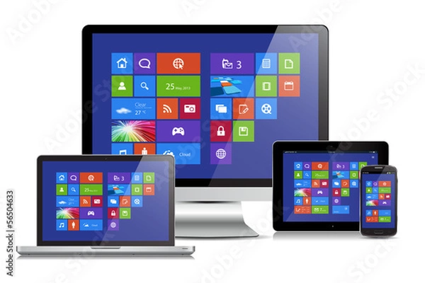 Obraz Metro Interface Media