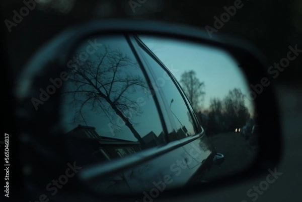 Fototapeta reflection in the mirror