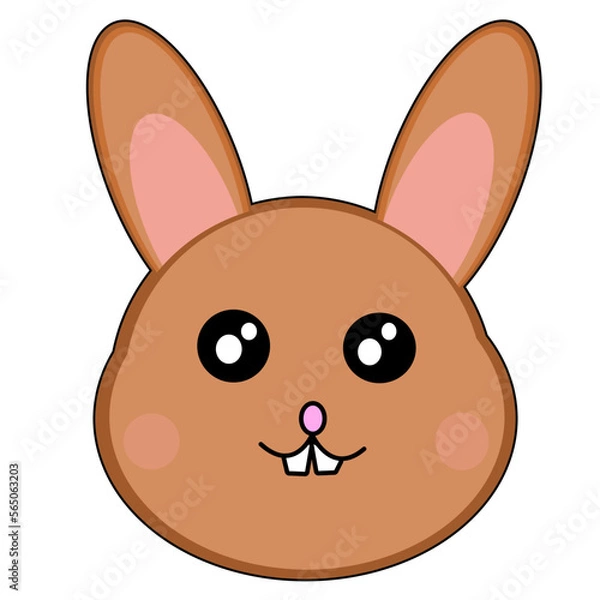 Fototapeta easter bunny chocolate