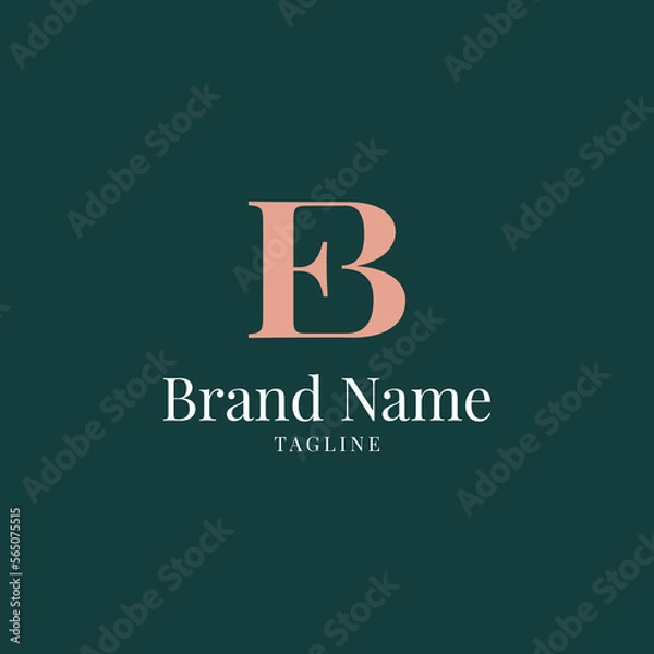Obraz EB fashion elegance luxury logo