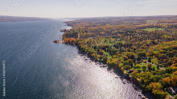 Obraz Fall On Seneca Lake