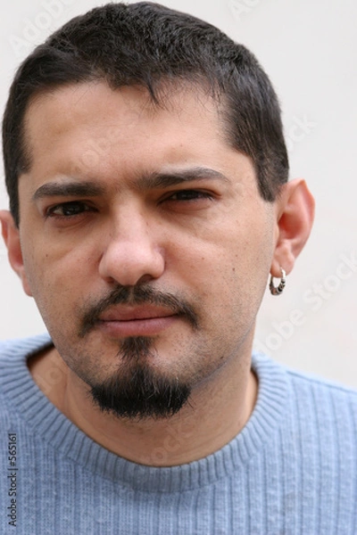 Fototapeta porträt eines jungen mannes