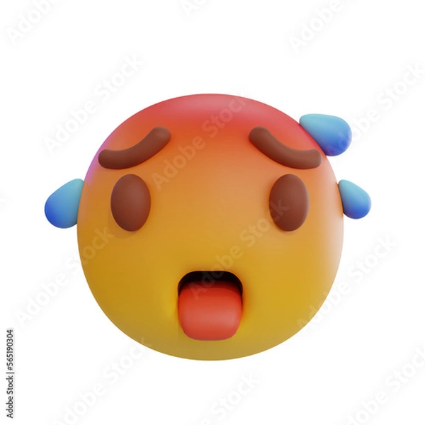 Obraz Hot 3D Emoji