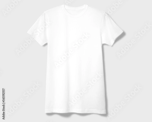 Fototapeta ドレープのある白いＴシャツ