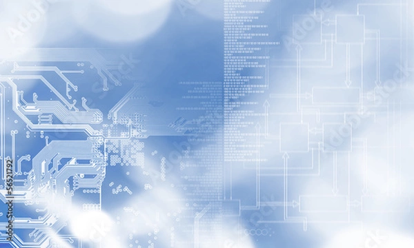 Fototapeta Technology concept