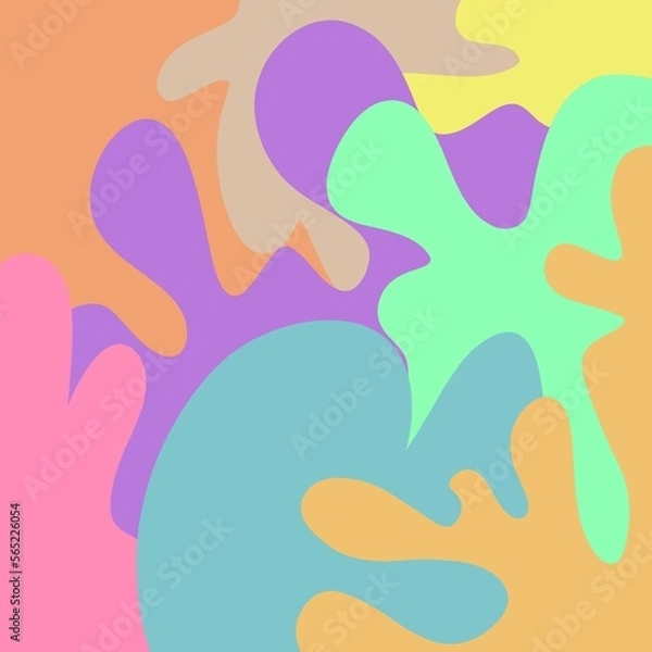 Obraz background with hearts