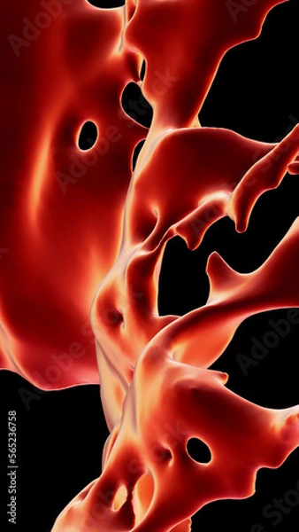 Obraz Abstrack Background 3D Rendered