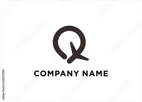 Obraz Airplane with pin map modern logo vector icon design