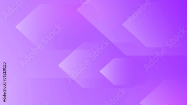 Obraz Digital hexagon pixel mosaic, soft purple background.