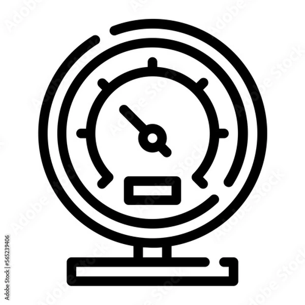 Obraz gauge line icon