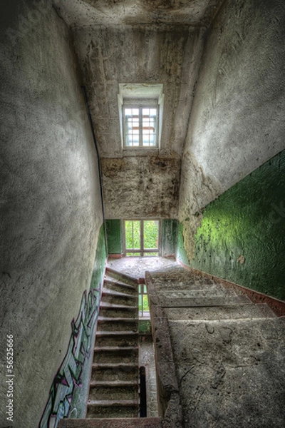 Fototapeta downstairs