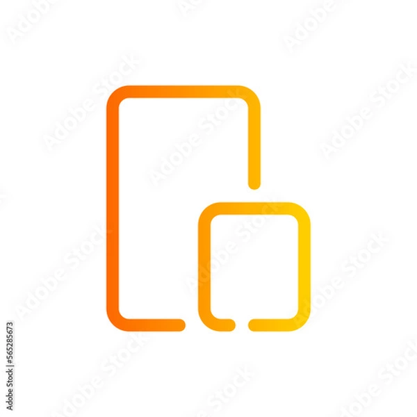 Fototapeta background gradient icon