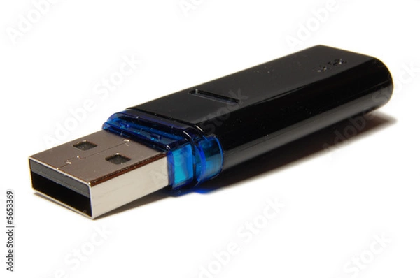 Obraz USB flash blue