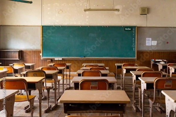 Fototapeta 教室