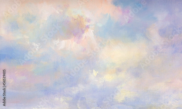 Fototapeta płótno do malowania nieba