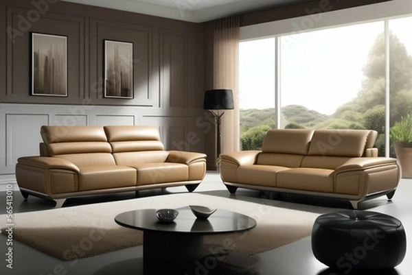 Fototapeta sofa interior design architecture