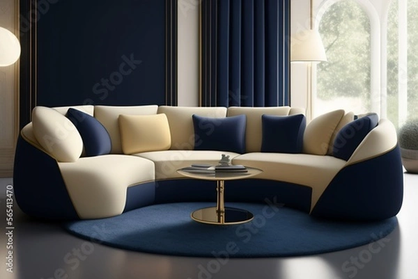 Fototapeta sofa interior design architecture