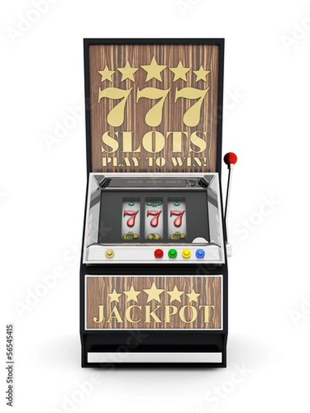 Obraz slot machine, gamble machine