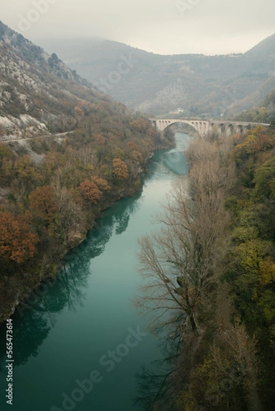 Obraz autumn in the mountains