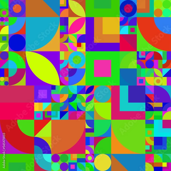 Obraz Retro Pattern Urbania 04