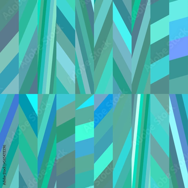 Fototapeta Retro Pattern Urbania 06