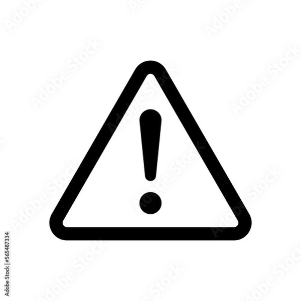 Fototapeta Warning, attention, caution sign