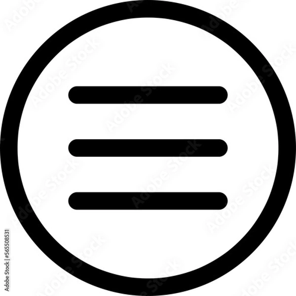 Fototapeta Hamburger Icon Vector Design trendy style illustration on white background..eps