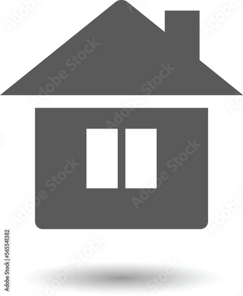 Obraz Home icon for web and mobile applications. Vector