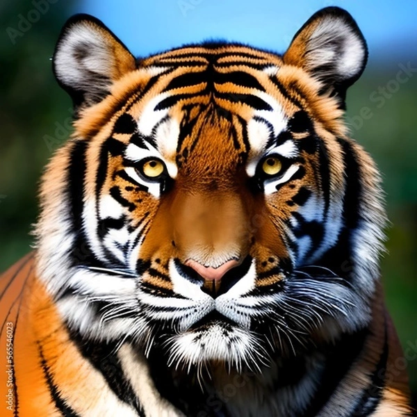 Fototapeta portrait of a tiger