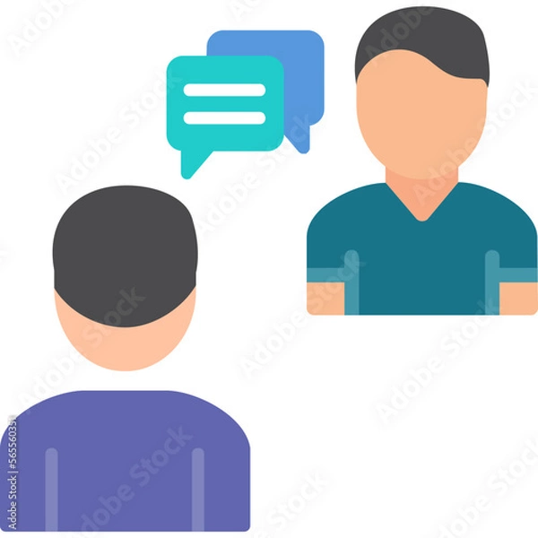 Fototapeta Discussion Icon