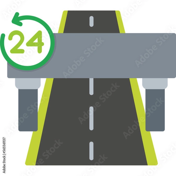 Obraz Toll Road Icon