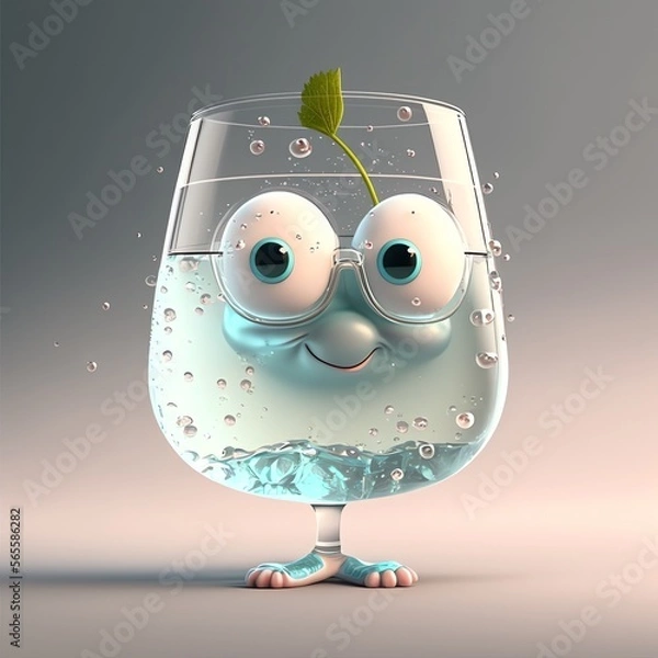 Obraz cute gin and tonic