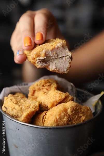 Fototapeta Nuggets de pollo