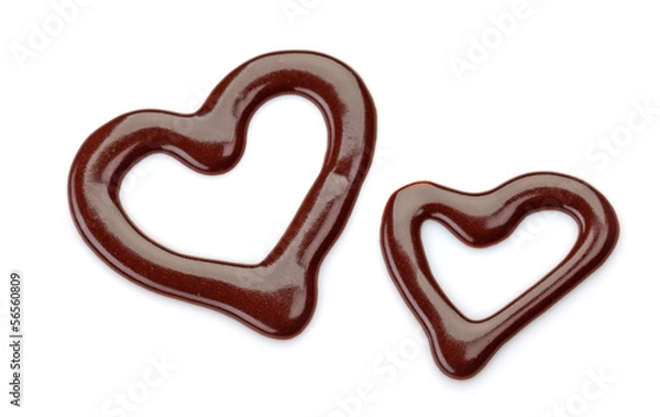 Fototapeta sweet chocolate sauce