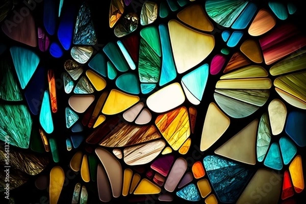 Fototapeta Glass window pattern