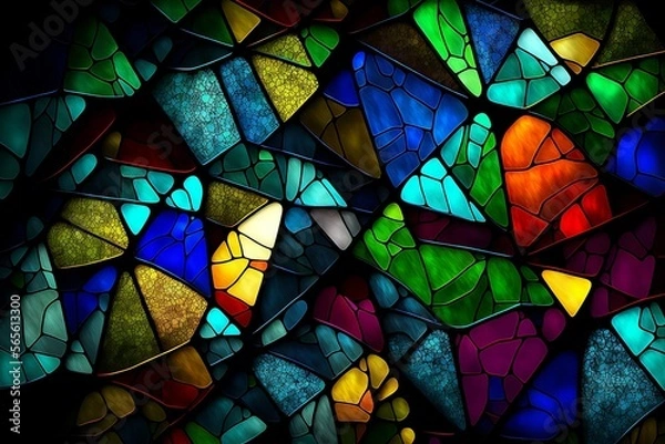 Obraz Glass window patern