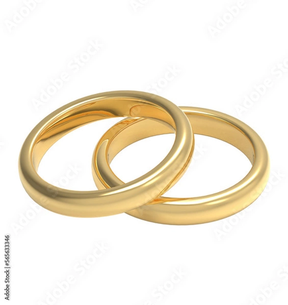 Obraz Gold ring PNG format element easy to use